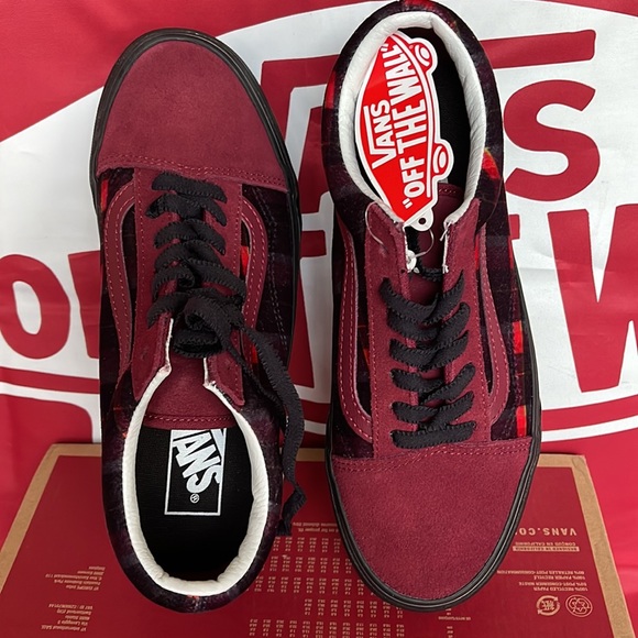 Vans Old Skool Stac
Velvet Plaid Port/Black
VNOA7Q5M02Y
WMNS Platforms - sneaker - Picture 13 of 16